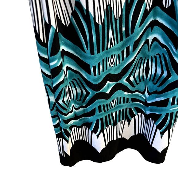 Cato Pullover Dress, Graphic design, Embroidery V-neck, L - Picture 7 of 9